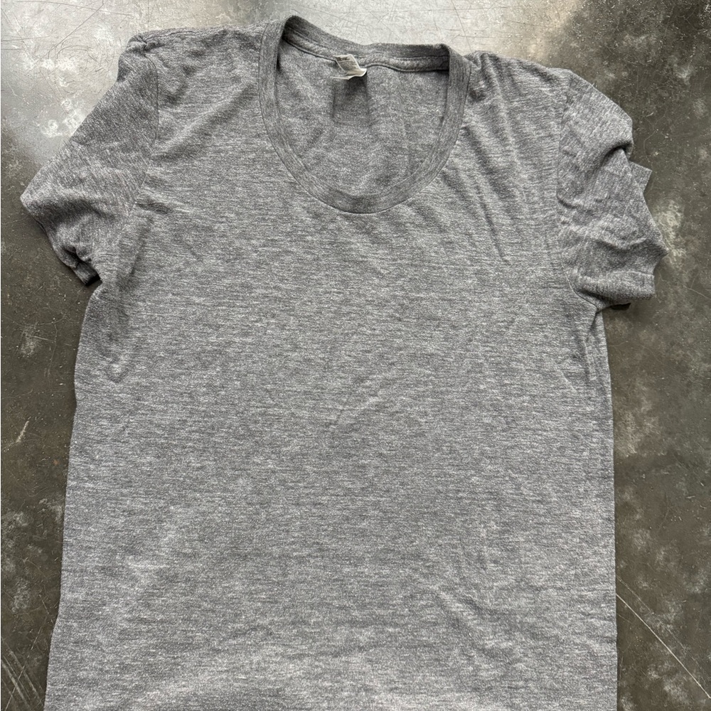 LA Apparel Charcoal Women’s Short Sleeve Tee